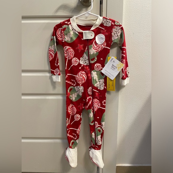 NWT Burts Bees Peppermint Pajamas - Picture 1 of 7